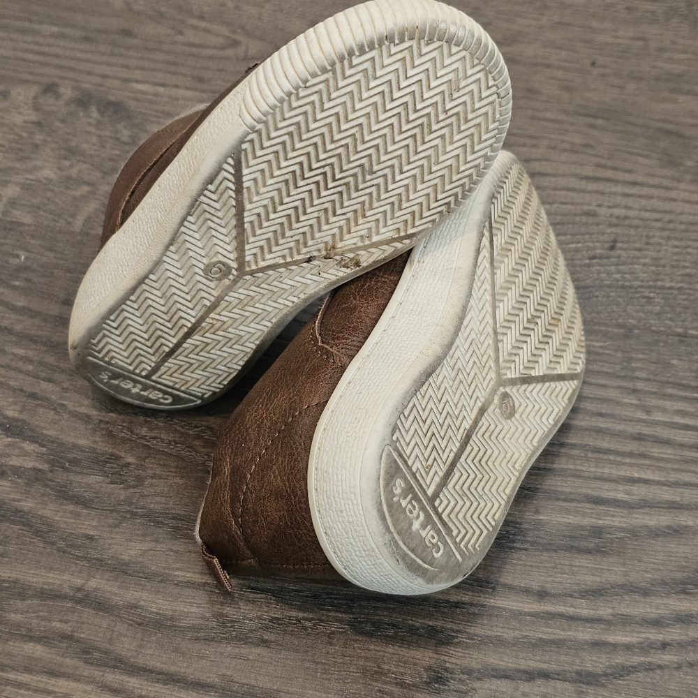 Carter's Brown Shoes Sz 6 - Picture 4 of 5